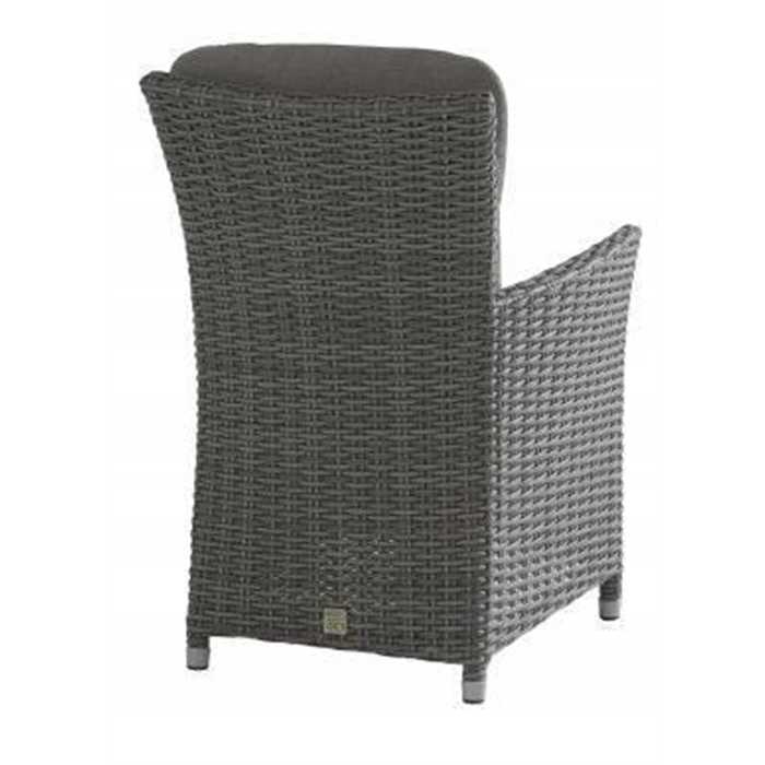ANCONA chaise dining avec 2 coussins