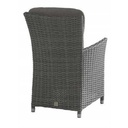 ANCONA chaise dining avec 2 coussins