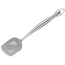 Spatule inox PRO avec 1 bord denté