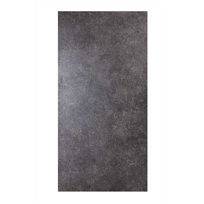 Table extensible STERN inox avec plateau vintage grey 214(294)x100