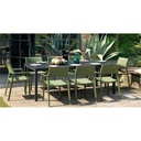 Trill chaise Nardi verte agave