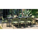 Trill chaise Nardi verte agave