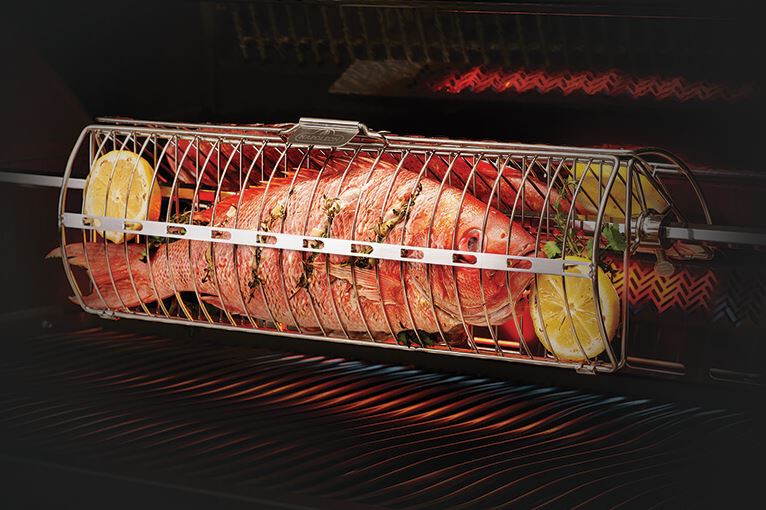 Support multifonction en inox pour rotissoire - NAPOLEON