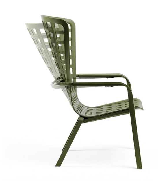 Fauteuil de jardin en résine FOLIO AGAVE - NARDI