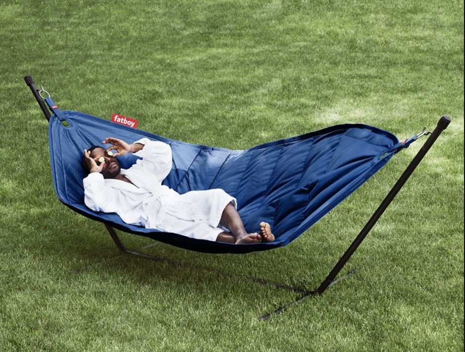 Hamac Headdemock - Deluxe - BLEU FONCE - FATBOY