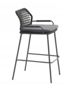 Chaise de Bar BARISTA anthracite - TASTE by 4 Seasons