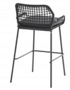 Chaise de Bar BARISTA anthracite - TASTE by 4 Seasons