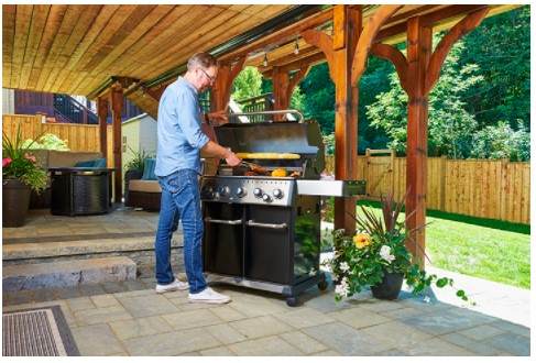 Barbecue au gaz - Baron 590 noir -BROIL KING