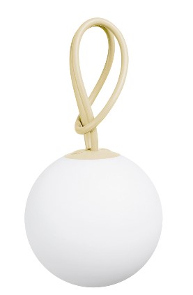 Lampe sphérique Sandy beige BOLLEKE - FATBOY