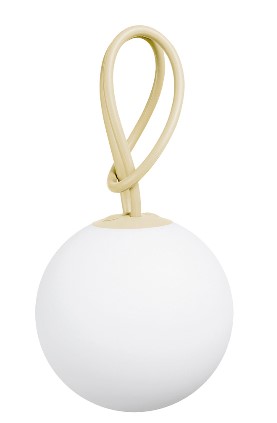 Lampe sphérique Sandy beige BOLLEKE - FATBOY