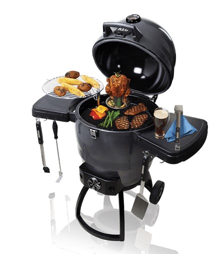 Barbecue au charbon de bois Broil King KEG 5000 (gris argent)