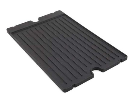 Plancha réversible en fonte émaillée 30x44cm Broil King Baron/Crown