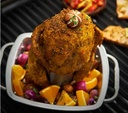 Support de cuisson pour poulet avec poele Broil King Impérial