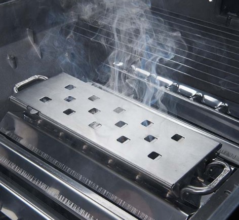 Fumoir en inox réglable de la gamme Imperial Broil King