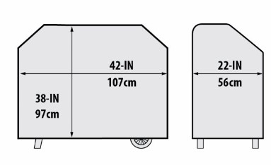 Housse barbecue au pellet Broil King Crown 400