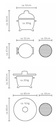 Barbecue portable noir Monolith Icon