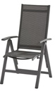 Ensemble de jardin en aluminium composé de 6 fauteuils inclinables VERONA et 1 table LAFITE - TASTE by 4 seasons outdoor