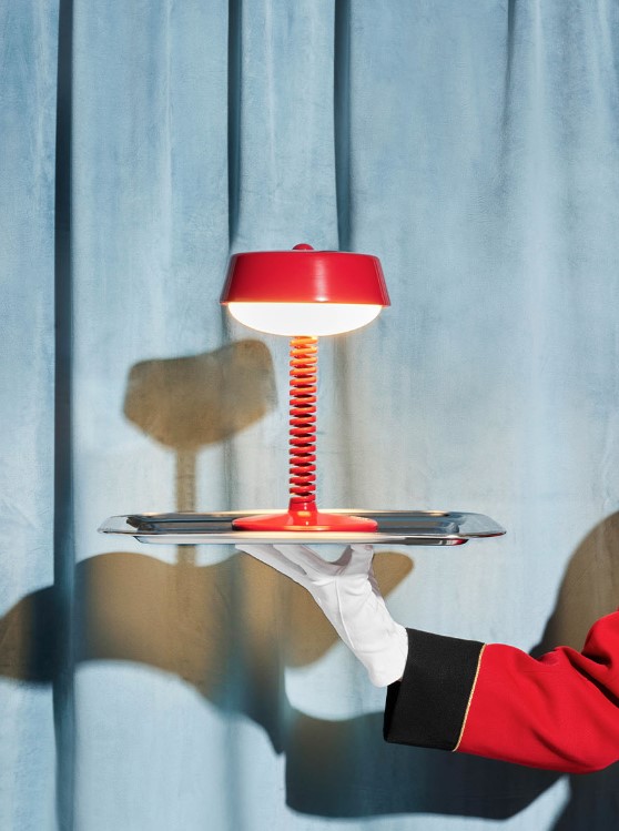 Lampe de table Fatboy BELLBOY rouge