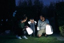 Lampe BALAD FERMOB H.25 cm - cerise noire - Design: Tristan LOHNER