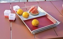 Plateau ALTO 53 x 38.5 cm - Ocre rouge de FERMOB