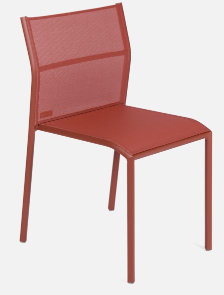 Ensemble extensible Ribambelle 149/199 x 100 cm + 8 chaises CADIZ de FERMOB