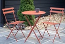 Table ronde pliante en métal - Diamètre 60 cm - Bistro de FERMOB
