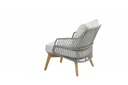 Fauteuil de jardin SEMPRE silver grey - 4 SEASONS OUTDOOR