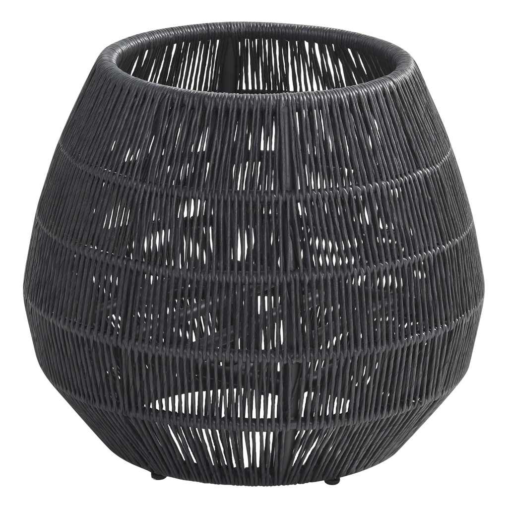 Planter low LORENZO anthracite - TASTE by 4 Seasons