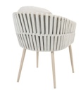 Chaise de jardin EVA dining avec 2 coussins - TASTE by 4 SEASONS