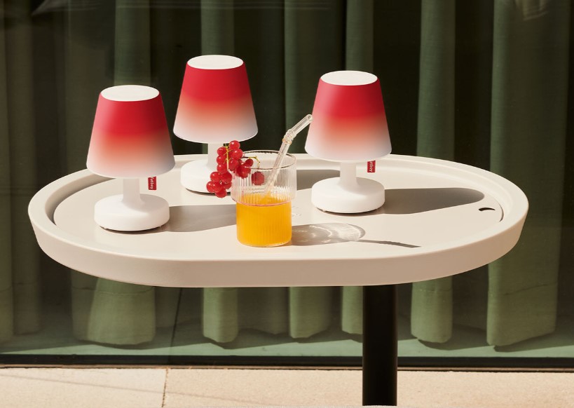 Mini cappie RED MIST set de 3 abats jour pour the Mini de Fatboy