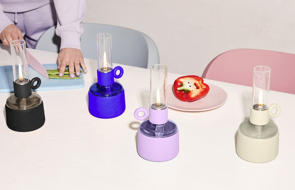 Flamtastique XS - Lampe à huile FATBOY couleur "desert"