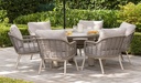 Ensemble de jardin Donato-Puglia - Hauteur: bas - couleur "latté" de la marque TASTE 4 seasons outdoor