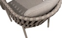 Ensemble de jardin CATALANA-MANOLO couleur "cloud" de Taste by 4 seasons outdoor