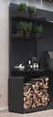Wood GARDN anthracite étagère outdoor d'URBN GARDN