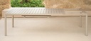 Table d'extérieur extensible TEVERE 210 couleur "corda" de Nardi - 211/275 cm, 4966924000, TEVERE, CORDA