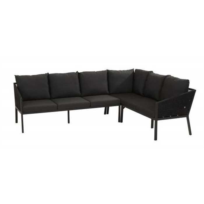 Cruz salon dining acc gauche 3 places et 7 coussins