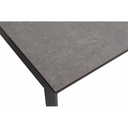 HERITAGE TABLE CERAMIQUE 220X95 CARBONE - TASTE