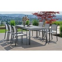Plateau table silvestar vintage gris 200x100x1,3 cm - STERN