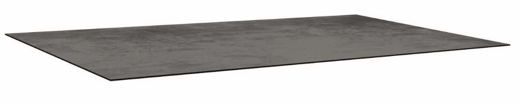 Plateau de table HPL silvestar ciment couleur ciment -  160x90x1.3 cm - STERN