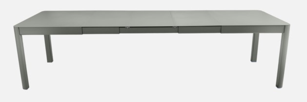 Table Extensible en aluminium RIBAMBELLE 149/299x100cm - Couleur : Romarin FERMOB