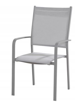 [4SO-90211] Chaise de jardin en aluminium - couleur SLATE GREY - TOSCA - TASTE, 8718144557503, TOSCA, 90211
