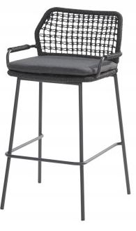 Chaise de Bar BARISTA anthracite - TASTE by 4 Seasons