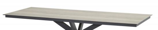 Plateau en HPL imitation teck 220 cm pour table GOA - 4 Seasons