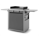 Chariot Forge Adour CHMAF 60 Acier pour Plancha Modern 60 – Meuble Fermé avec Rangement