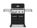 Barbecue au gaz 4 bruleurs + 1 bruleur latéral Broil King Baron 440