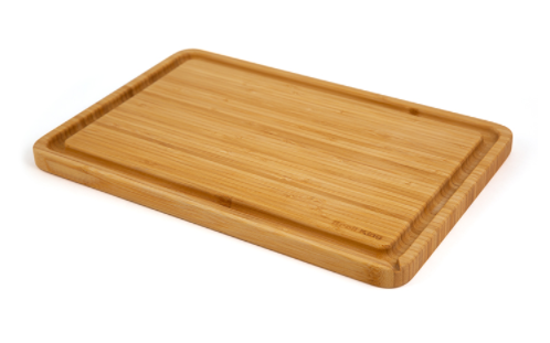 [BROIL KING 68428] Planche à Découper BBQ en Bambou Broil King 68428 – Double Face avec Rigole & Bec Verseur
