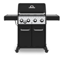 Barbecue au gaz 4 bruleurs + 1 bruleur latéral Broil King Crown 440