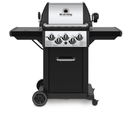 Barbecue au gaz 3 bruleurs + 1 bruleur latéral Broil King Monarch 390 rôtissoire inclus