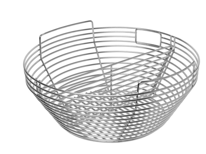 Panier à Charbon Monolith 201046-C – Acier Inoxydable avec Séparateur, Optimisation Airflow et Zones de Cuisson pour Kamado Classic Pro