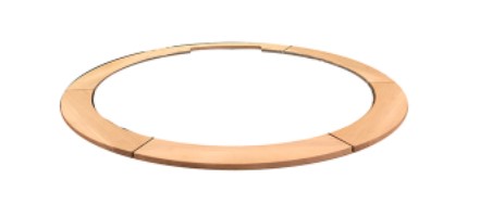 [QUOCO 90072] Anneau de Protection Quoco Sicuro L en Chêne – Bord de Sécurité pour Brasero Plancha Large